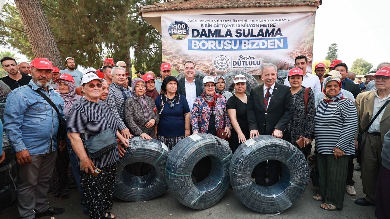 Salihli’de çiftçiye 63 milyon liralık destek: 5 bini aşkın üretici yararlanacak
