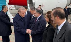 Cumhurbaşkanı Erdoğan İzmir'de: Başkan Tugay da karşılayanlar arasında yer aldı