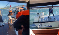 İzmir’de denizde panik: Su alan teknedeki 6 kişi kurtarıldı