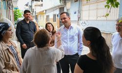 Çamdibi’nde yoğun saha programı: Başkan Ömer Eşki Çamdibi’nde sahada