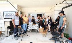 Selçuklu hayvanseverlerden barınağa hayat kurtaran bağış