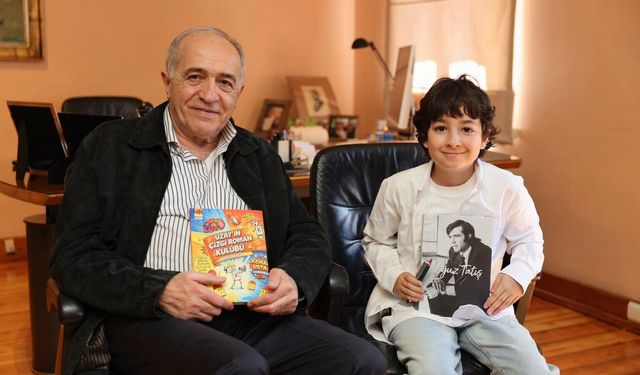 9 yaşındaki Uzay Kaan İnce’den büyük başarı: İlk kitabını imzaladı