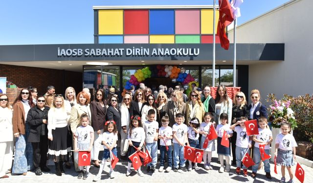 İAOSB Sabahat Dirin Anaokulu törenle açıldı