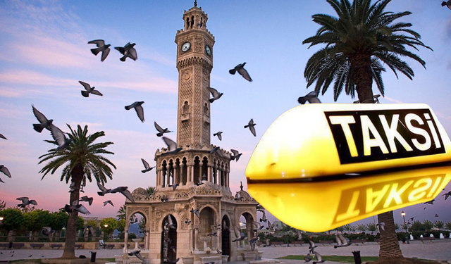 İzmir’de yeni taksi tarifesi başladı