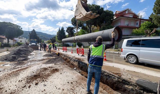 İZSU’dan Güzelbahçe ve Yelki’ye 15 milyon liralık dev yatırım!
