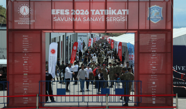 EFES 2026 Savunma Sanayi Sergisi’ne halktan tam not