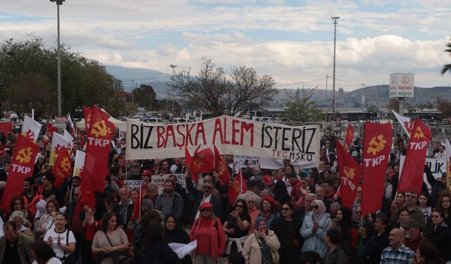 TKP’den İzmir’de ayrı 1 Mayıs: “Patrona, zorbaya diz çökmüyoruz!”