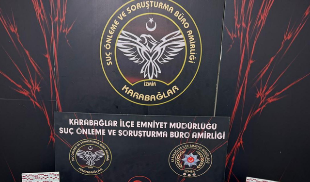 Karabağlar’da dev yasaklı madde operasyonu