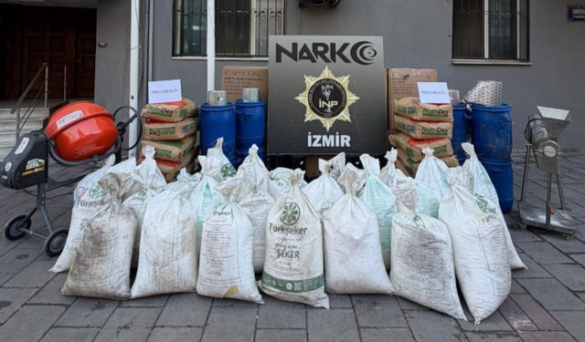 İzmir’de dev operasyon: Milyonlarca zehir ele geçirildi