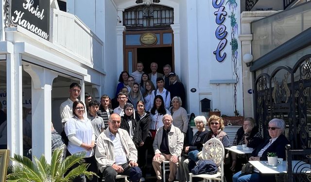 Foçalı turizm öğrencilerinden sektörel çıkarma