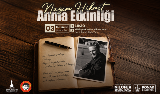 Konak’ta Nâzım Hikmet ve Ahmed Arif rüzgârı esecek