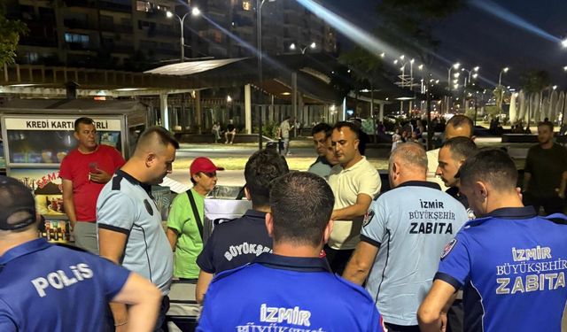Karantina Parkı'nda ortak denetim: İzinsiz satışa müdahale