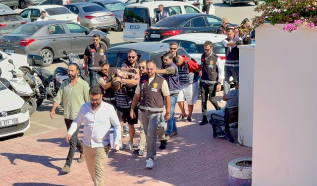 Bodrum’daki restoran cinayetinde 7 şüpheli adliyede