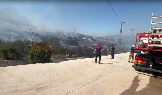 Torbalı’da orman yangını: Fabrikalar tahliye edildi
