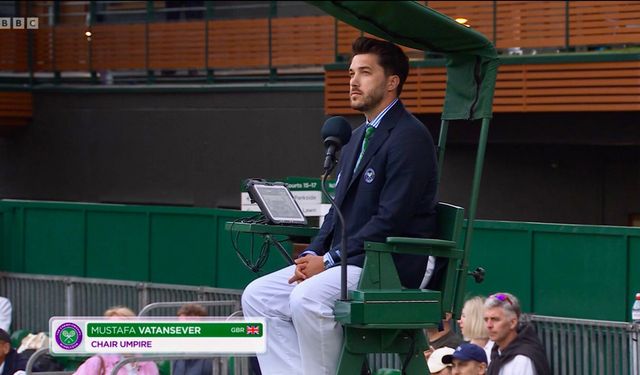 Wimbledon’da bir Türk: İzmirli kule hakemi gururlandırdı