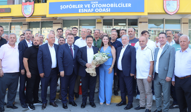 Türkiye Şoförler Federasyonu Başkanı Yiğiner'den İzmir'de birlik ve beraberlik mesajı