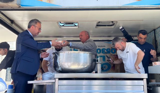 AK Parti Karabağlar’da aşure etkinliği