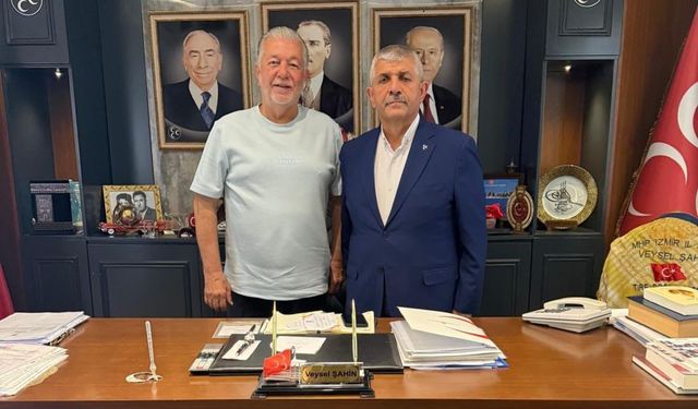 İESOB Başkanı Yalçın Ata’dan MHP’ye esnaf ziyareti