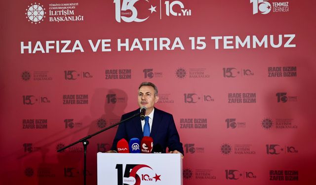 Vali Elban’dan 10. yıl 15 Temmuz mesajı: “Hedef milli iradeydi”