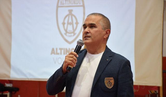 Altınordu Voleybol'dan “devam” mesajı: Arma 1. Lig’de