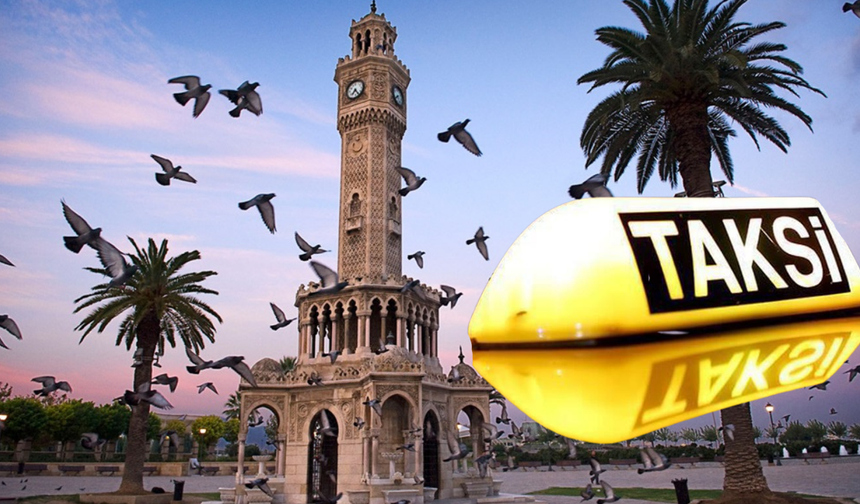 İzmir’de yeni taksi tarifesi başladı