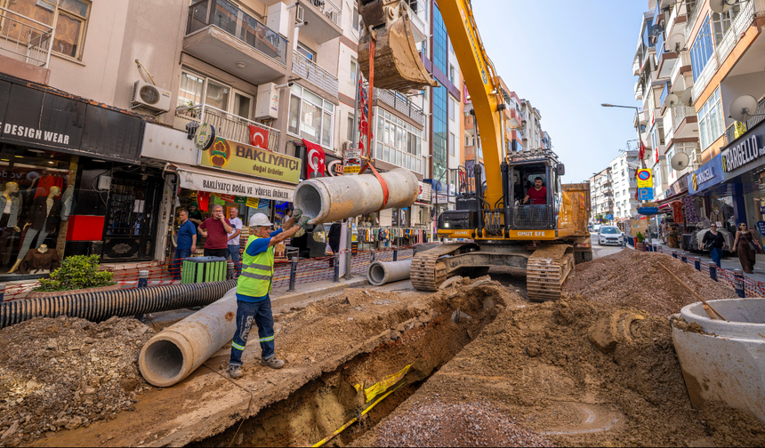 İZSU’dan Balçova’ya 110 milyon liralık altyapı yatırımı!