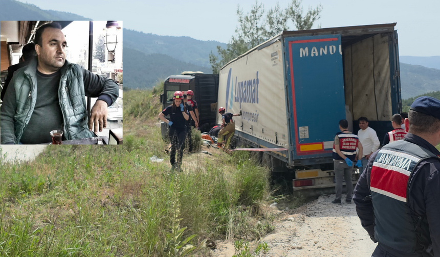 Tire’de feci kaza: Atladığı tırın altında can verdi