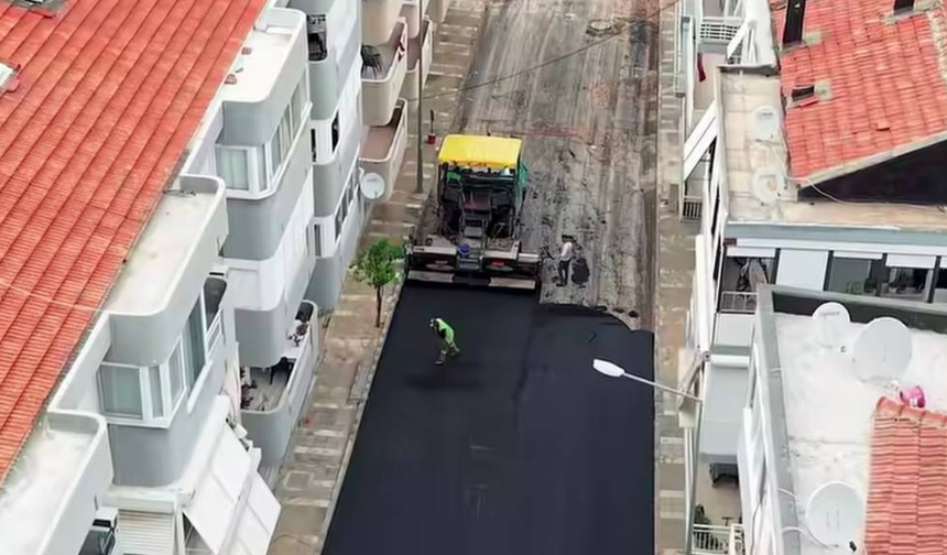 Balçova’da 3. etap asfalt seferberliği başladı
