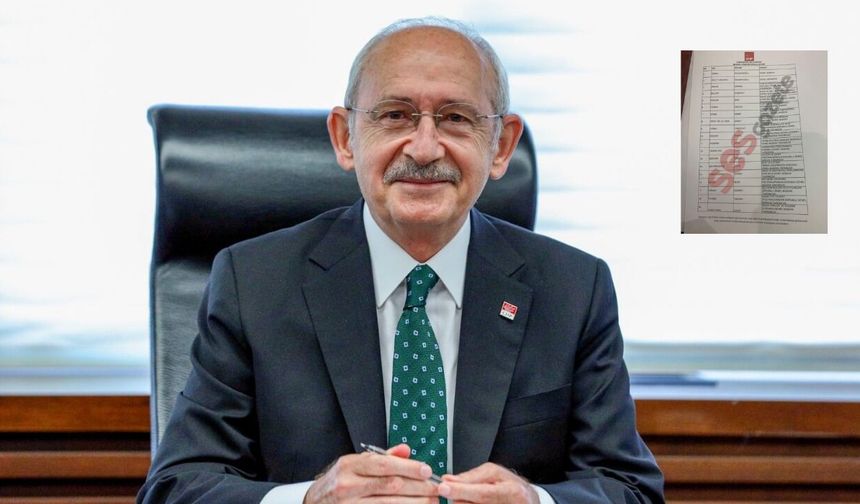 Kılıçdaroğlu’nun yeni “A Takımı” belli oldu! İşte o isimler