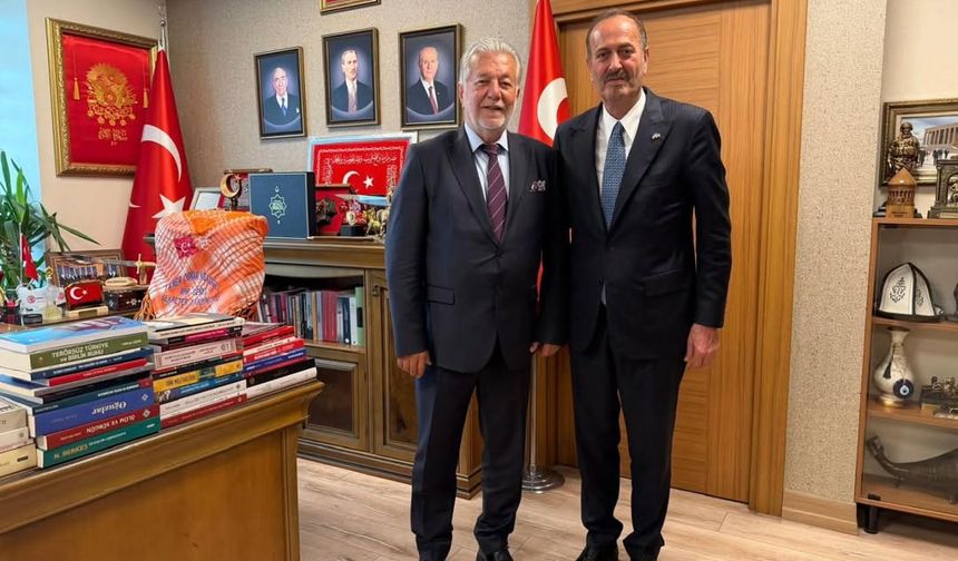 İESOB Başkanı Ata’dan Osmanağaoğlu’na ziyaret
