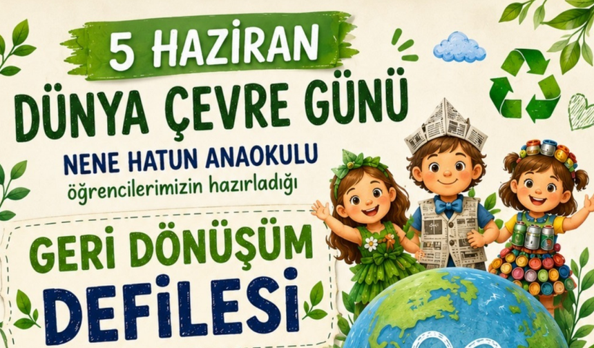 Menderes’te miniklerden “atık” defilesi!