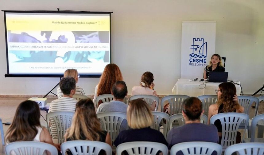 Çeşme’den ailelere bağımlılık uyarısı