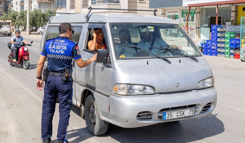 Torbalı’da korsan servislere geçit yok: Araçlar trafikten men edildi
