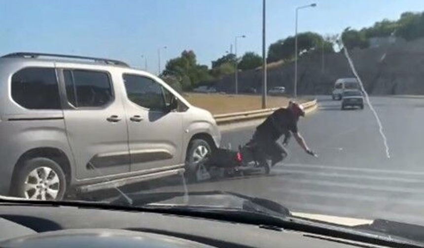Kasten çarptı, kaçtı! İzmir'de vicdan sızlatan olay