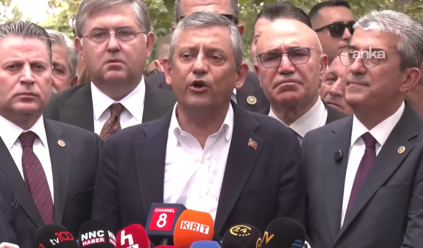 Özgür Özel’den 1. Meclis'e yürüyüş: “Yolumuz iktidar yolu”