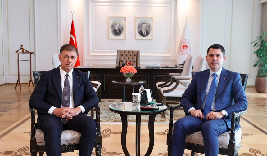 Tugay’dan Ankara’da kentsel dönüşüm mesaisi: Bakan Murat Kurum ile görüştü