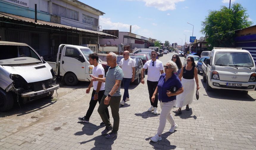Fuat Gümüş sanayi esnafını dinledi: İlk adım temizlik için atıldı