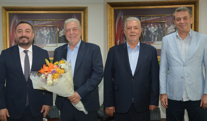 İESOB Başkanı Yalçın Ata’ya bölgeden destek ziyareti