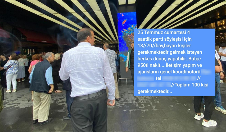 Kılıçdaroğlu’nun rozet töreninde “figüran” iddiası: Kişi başı 950 TL