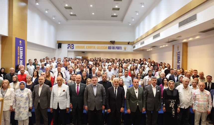 AK Parti İzmir'de birlik mesajı: "Teşkilatlar milletle kurulan en sağlam bağdır"