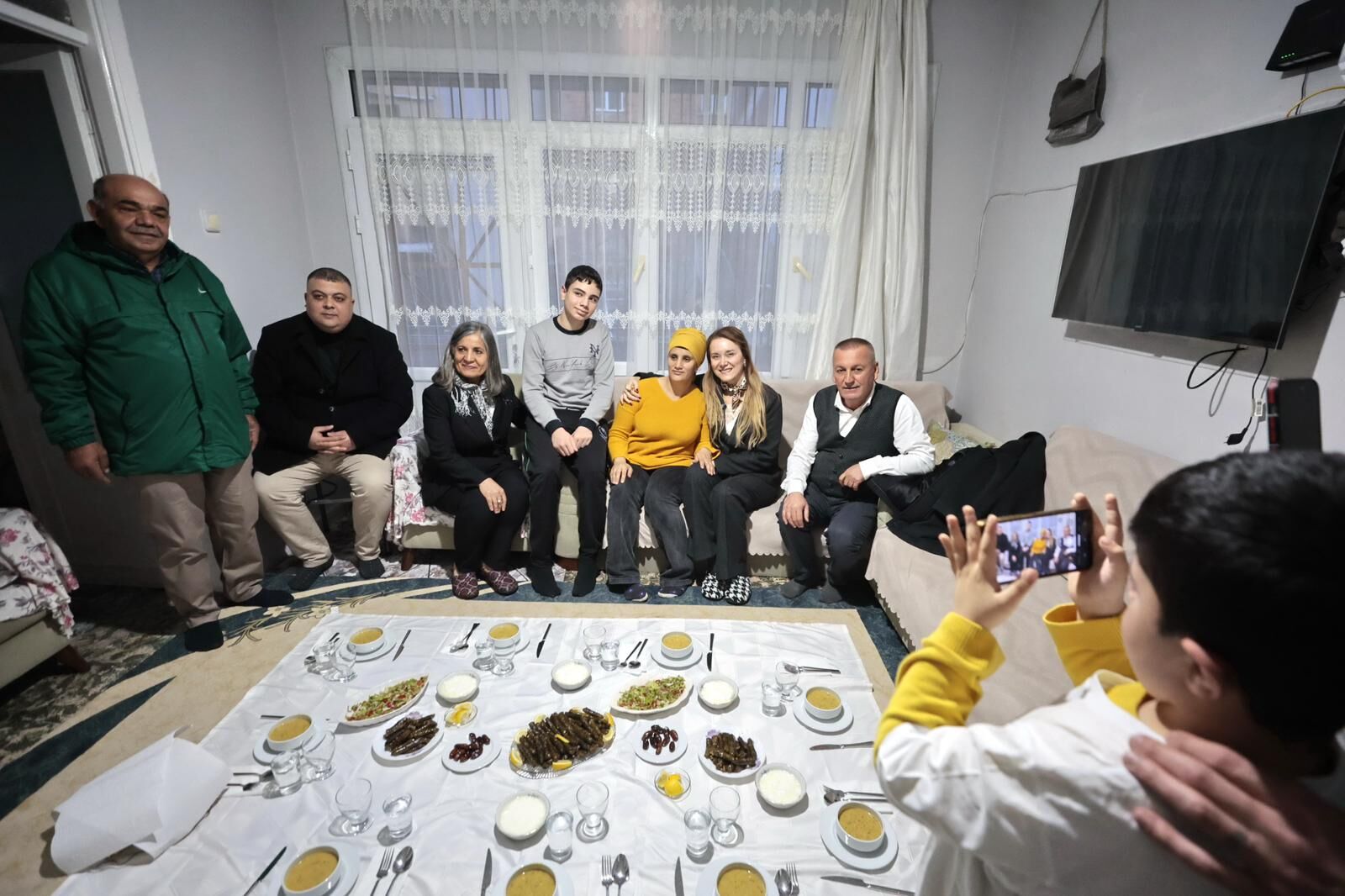 Başkan Mutlu Iftar Sofrasına Konuk Oldu (4)