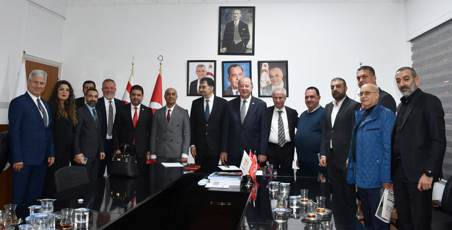 Kktc Sağlık Bakanı Ve Satkon Heyeti
