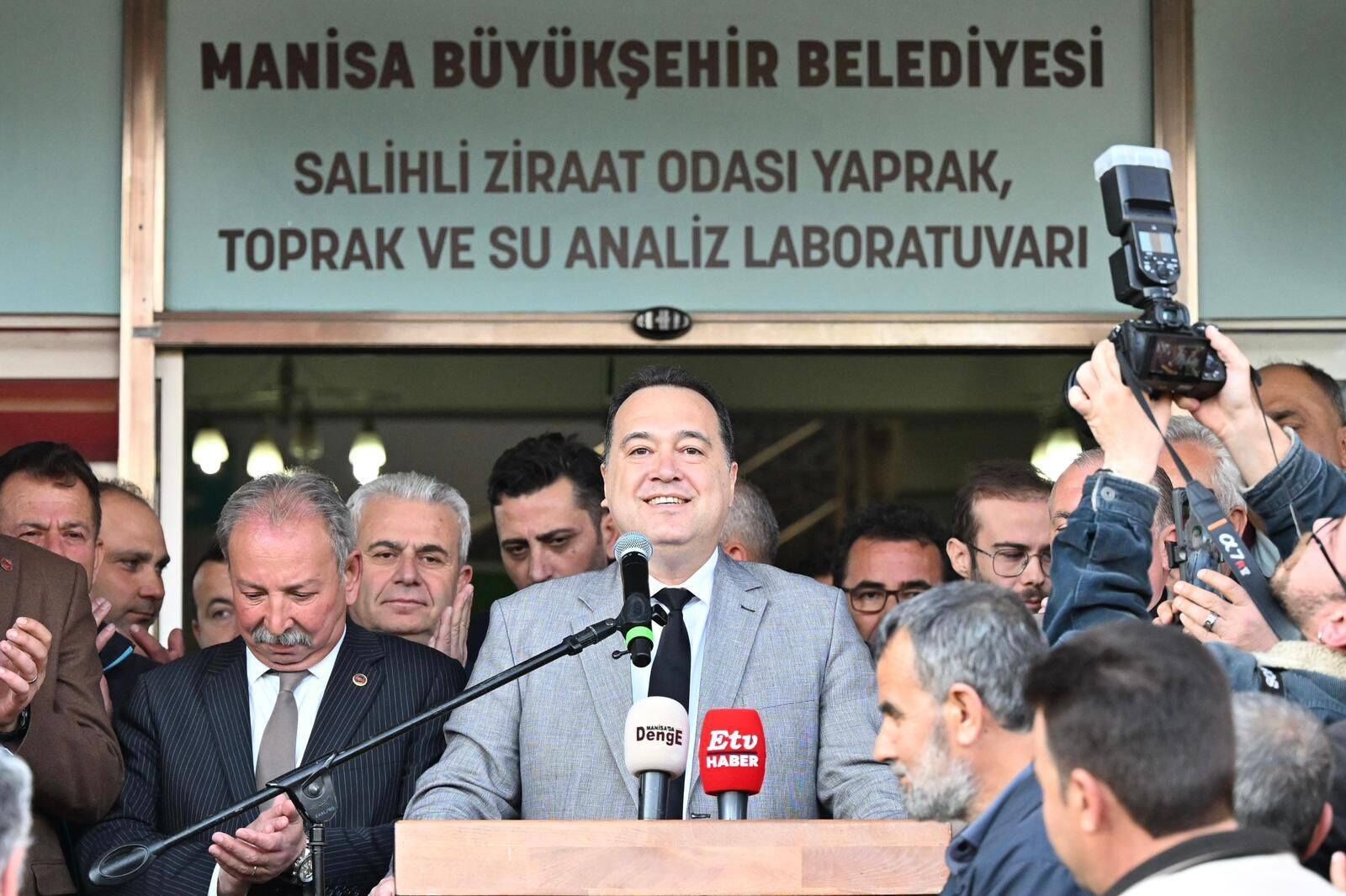 Yaprak, Toprak Ve Su Analiz Laboratuvarı Salihli’de Açıldı (1)