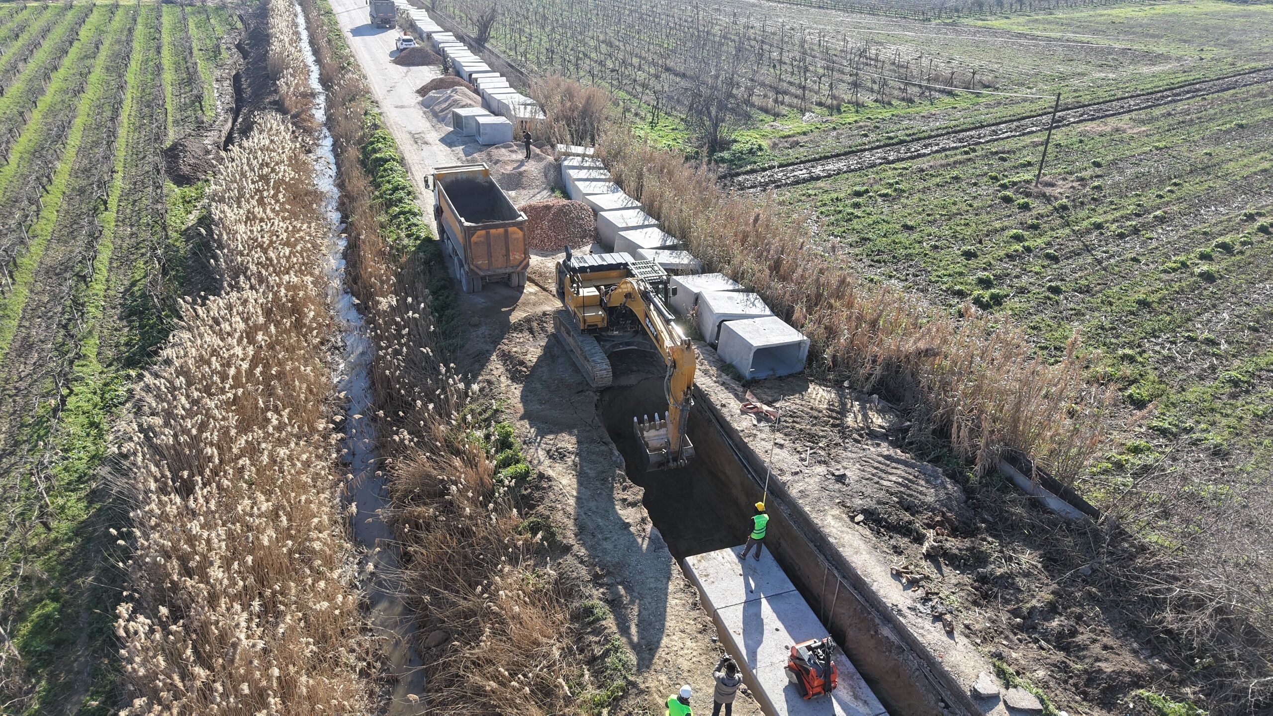 Akgedik Toki̇’de Altyapı Çilesi Sona Eriyor (12)