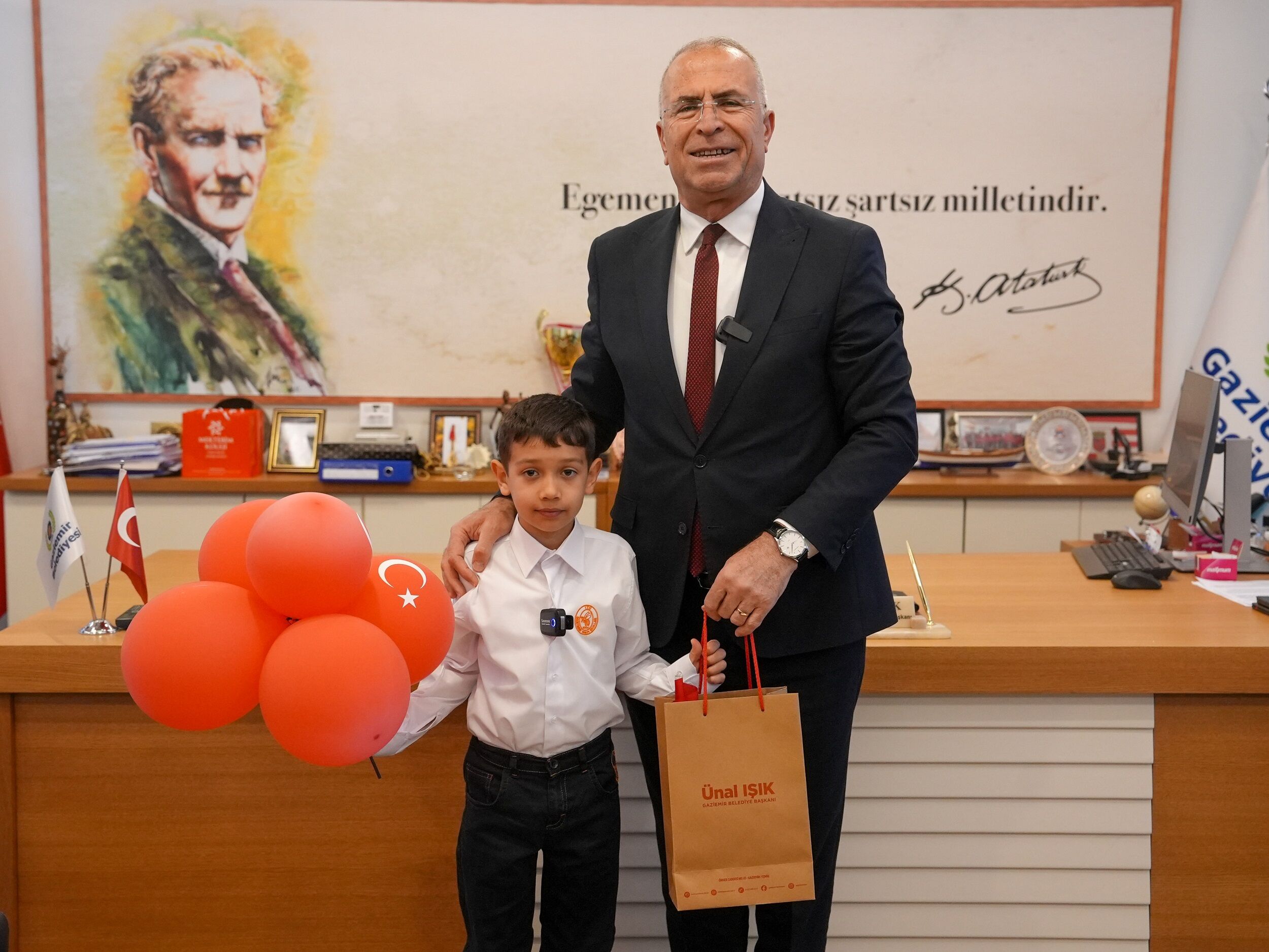 Başkan Işık, 23 Nisan’da Koltuğunu Ege’ye Devretti (6)