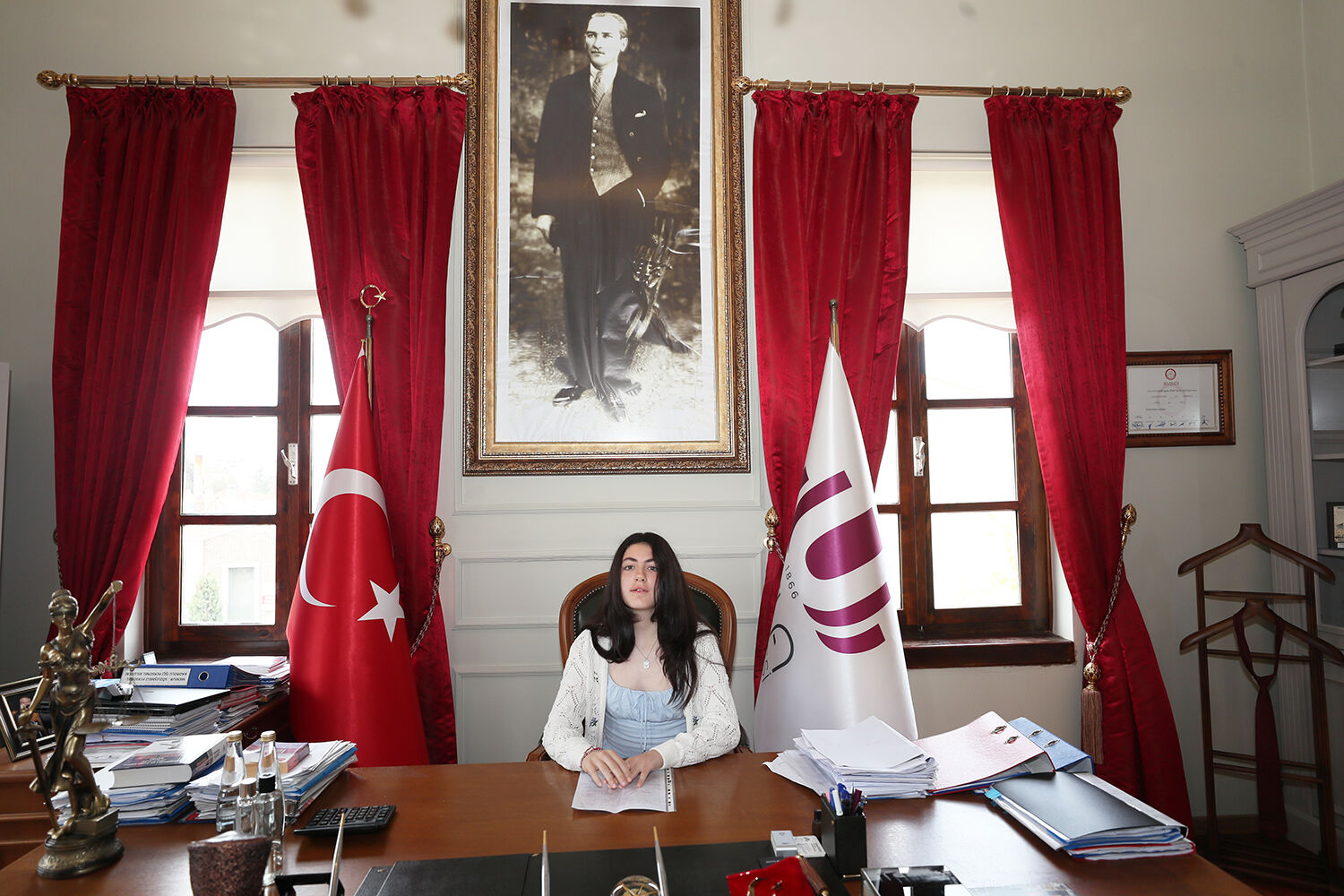 Urla Belediye Başkanlığı Koltuğuna Türkiye’nin Seçilmiş İlk Çocuk Meclisi Başkanı Oturdu (3)
