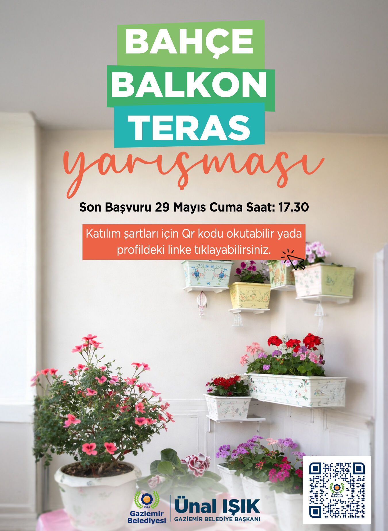 Gaziemir Belediyesi’nden En Güzel Bahçe, Balkon Ve Teras Yarışması (2)-1