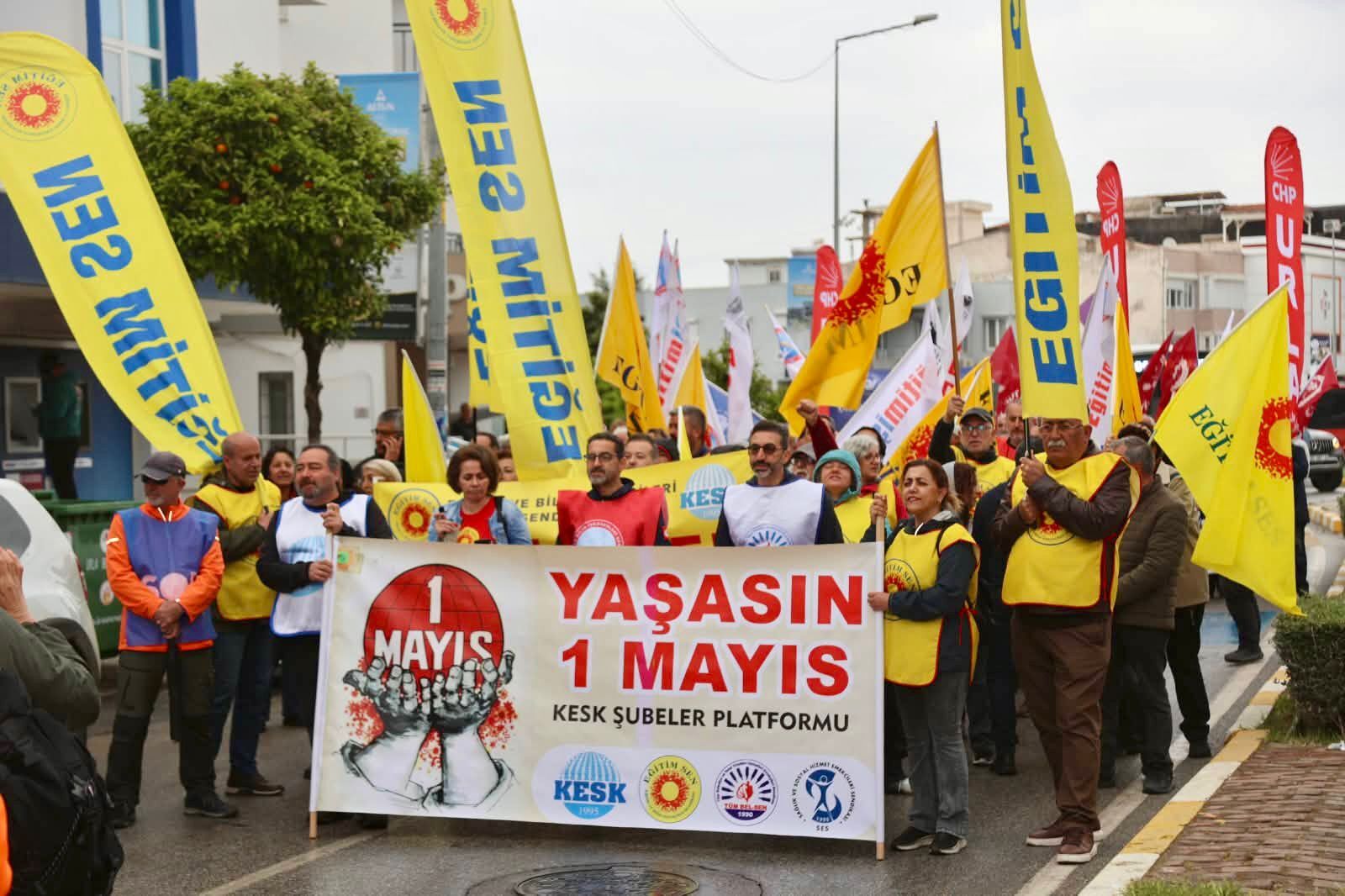 Urla’da 1 Mayıs Mesajı “Adalet Olmadan Huzur Olmaz” (3)