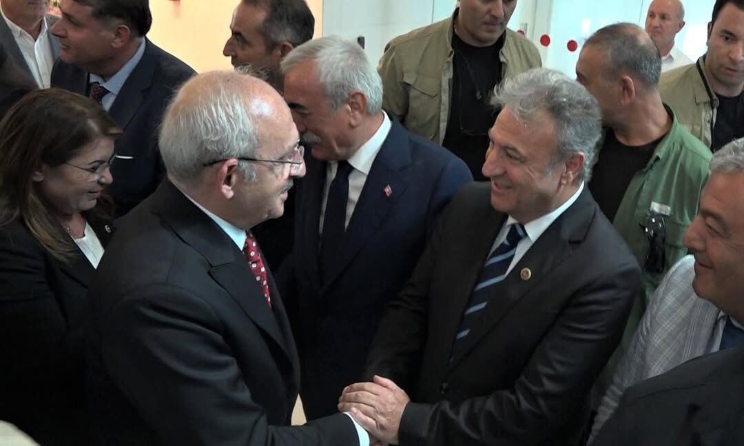 Genel Başkanımız Sayın Kemal Kılıçdaroğlunu Aydın Programı Öncesinde İzmir Adnan Menderes Havaa