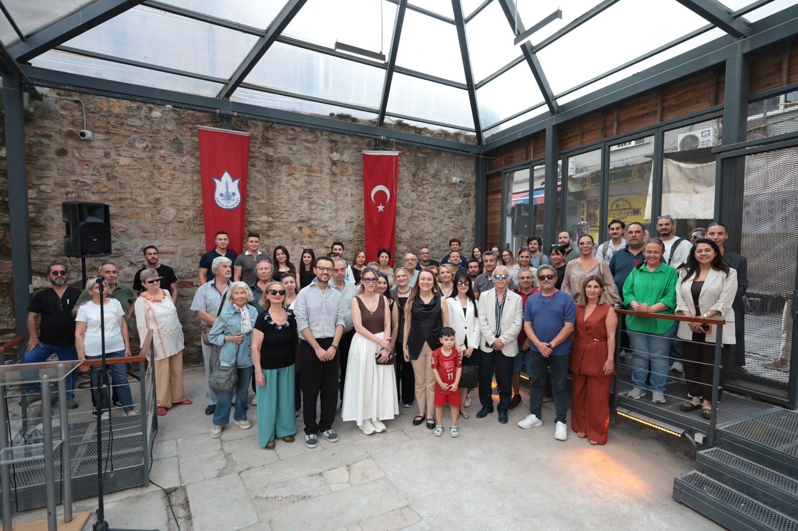Kıllıoğlu Hamamı Sanatla Yaşamaya Devam Ediyor “Görünmeyen Formlar” Sergisi Açıldı (3)
